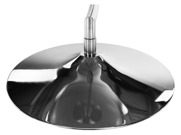 KONDELA Scaun suspendat cu suport, transparent/ argintiu/ gri, BUBBLE NEW TIP 3