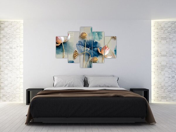 Tablou cu flori (150x105 cm)