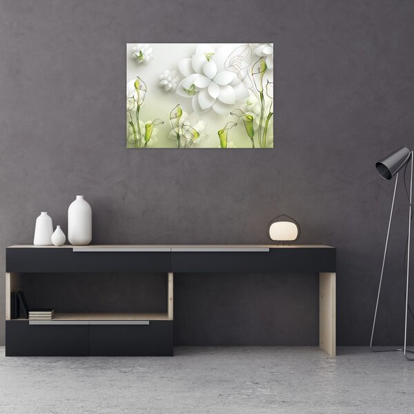 Tablou cu flori (70x50 cm)