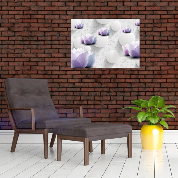 Tablou cu flori (70x50 cm)