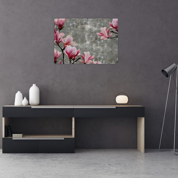Tablou cu flori (70x50 cm)