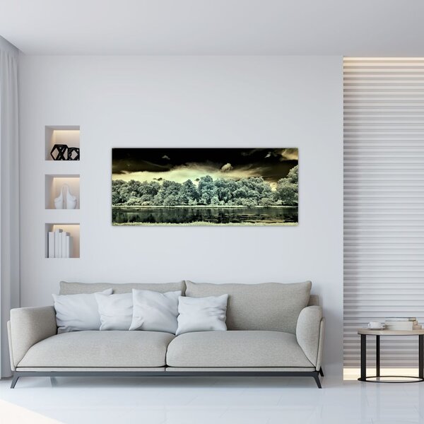 Tablou suprafeței de apă (120x50 cm)