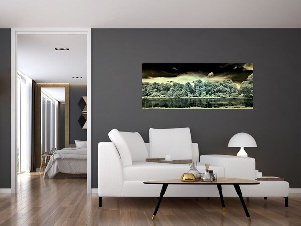 Tablou suprafeței de apă (120x50 cm)