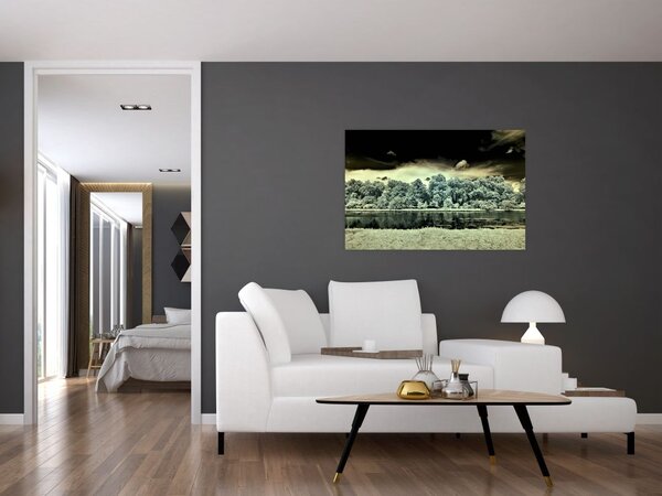 Tablou suprafeței de apă (90x60 cm)