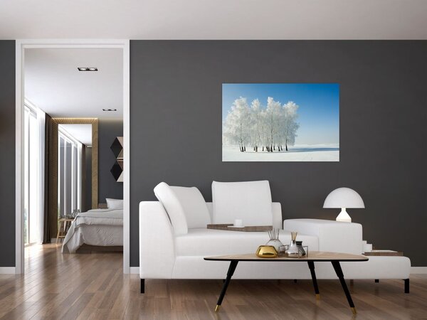 Tablou - Peisaj înzăpezit (90x60 cm)