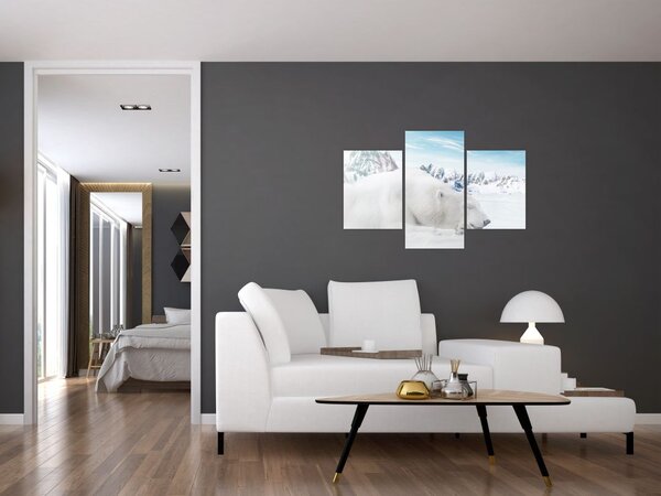 Tablou - Urs polar (90x60 cm)