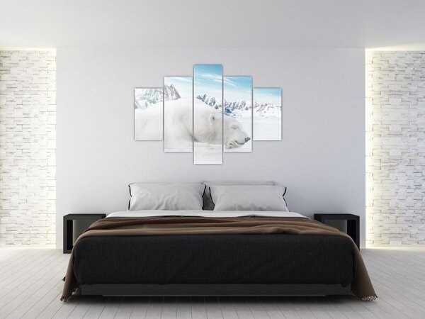 Tablou - Urs polar (150x105 cm)