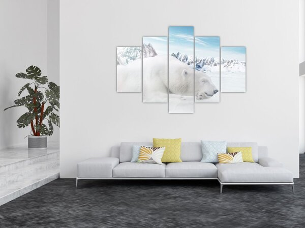Tablou - Urs polar (150x105 cm)