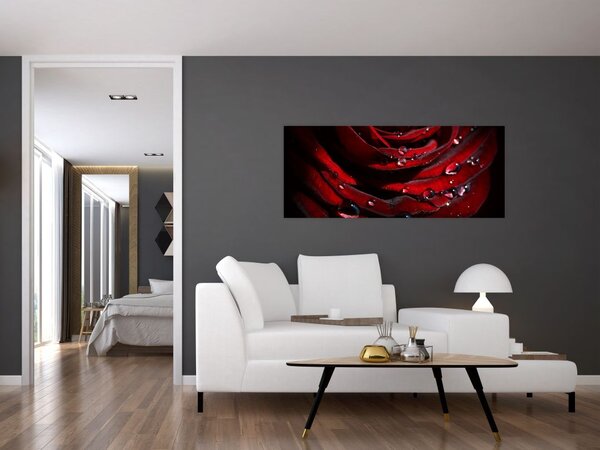 Tablou - Trandafir (120x50 cm)