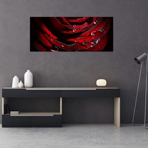 Tablou - Trandafir (120x50 cm)