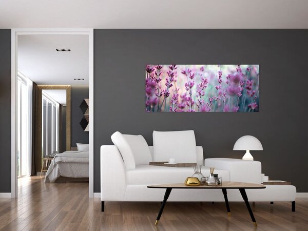 Tablou - Lavandă (120x50 cm)