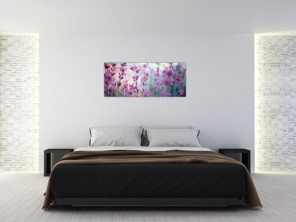 Tablou - Lavandă (120x50 cm)