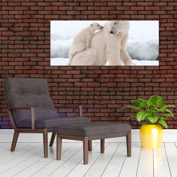 Tablou - Urs polar (120x50 cm)