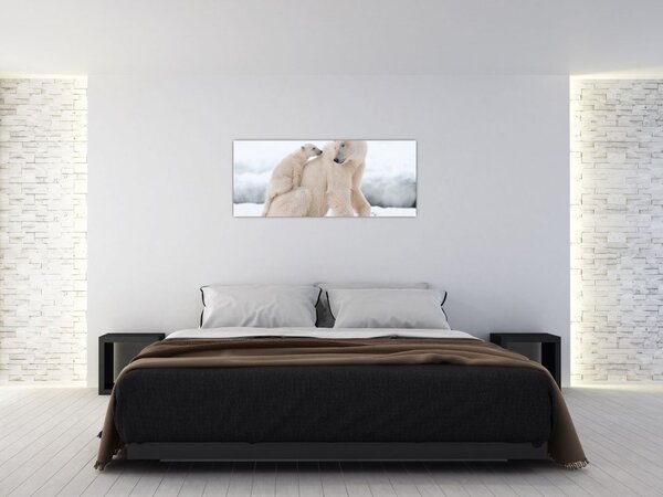 Tablou - Urs polar (120x50 cm)