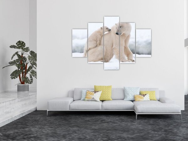Tablou - Urs polar (150x105 cm)