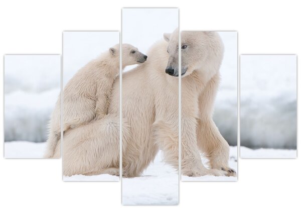 Tablou - Urs polar (150x105 cm)