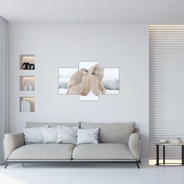Tablou - Urs polar (90x60 cm)