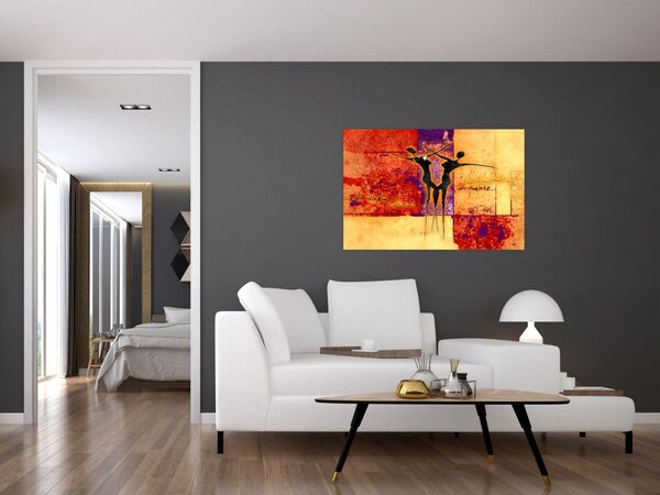 Tablou - Zeița africană (90x60 cm)