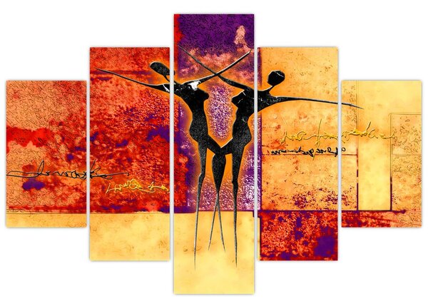 Tablou - Zeița africană (150x105 cm)