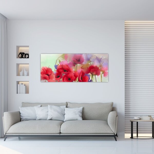 Tablou - Maci (120x50 cm)