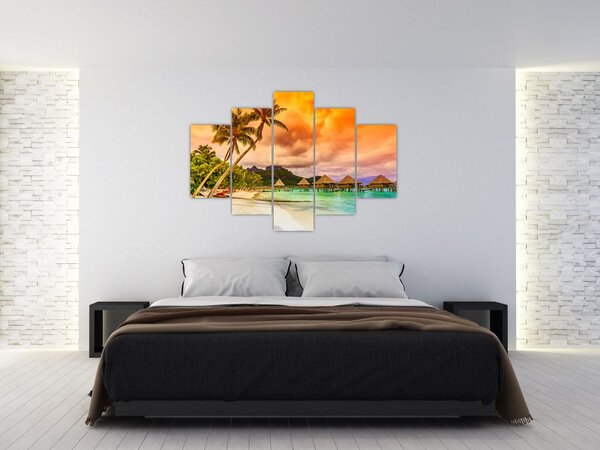 Tablou - Insula Bora Bora (150x105 cm)