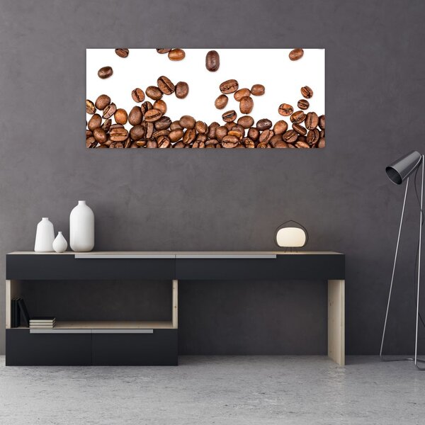 Tablou - Boabe de cafea (120x50 cm)