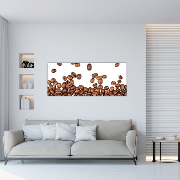 Tablou - Boabe de cafea (120x50 cm)