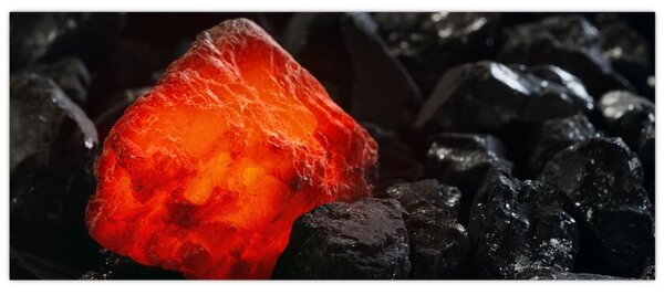 Tablou - Mineral strălucitor (120x50 cm)