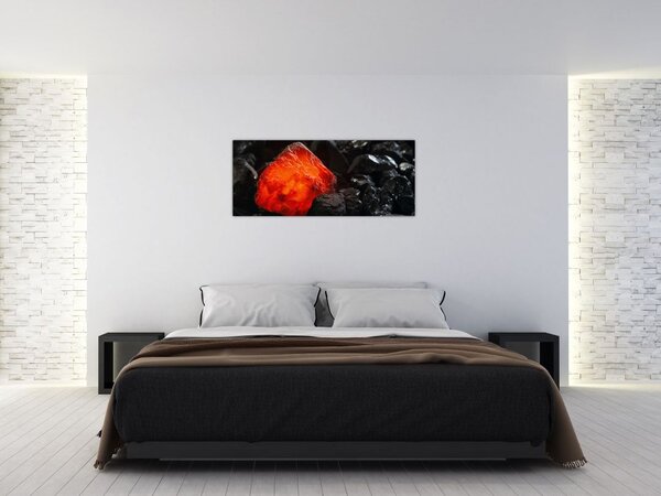 Tablou - Mineral strălucitor (120x50 cm)