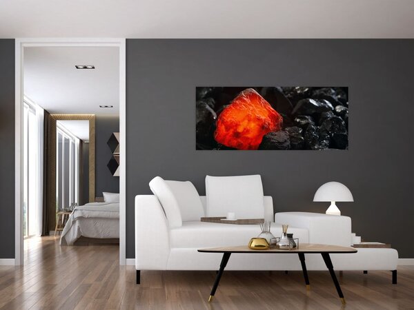 Tablou - Mineral strălucitor (120x50 cm)