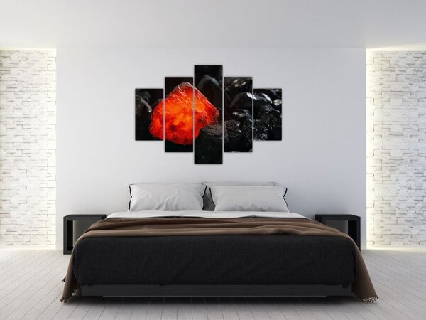 Tablou - Mineral strălucitor (150x105 cm)