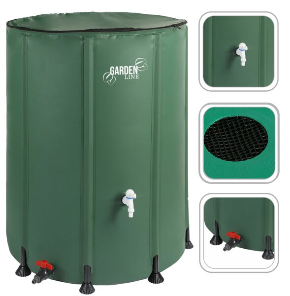 Rezervor de apă de ploaie pliabil - volume multiple 250 l