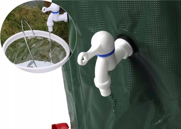 Rezervor de apă de ploaie pliabil - volume multiple 250 l