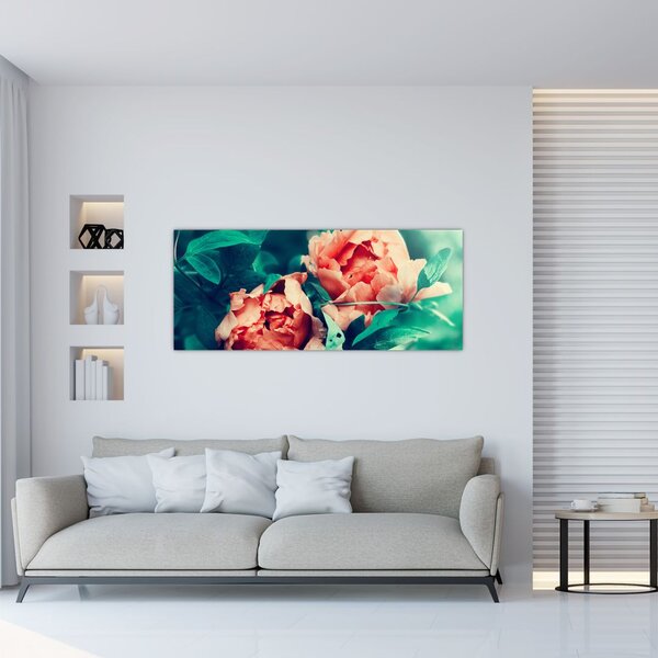 Tablou - Flori de primăvară (120x50 cm)