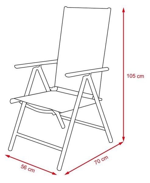 Set mobilier de grădină 6 piese AVENBERG HARMONY gri-bej