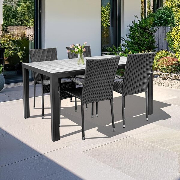 Set mobilier de grădină VIKING L +4x PARIS