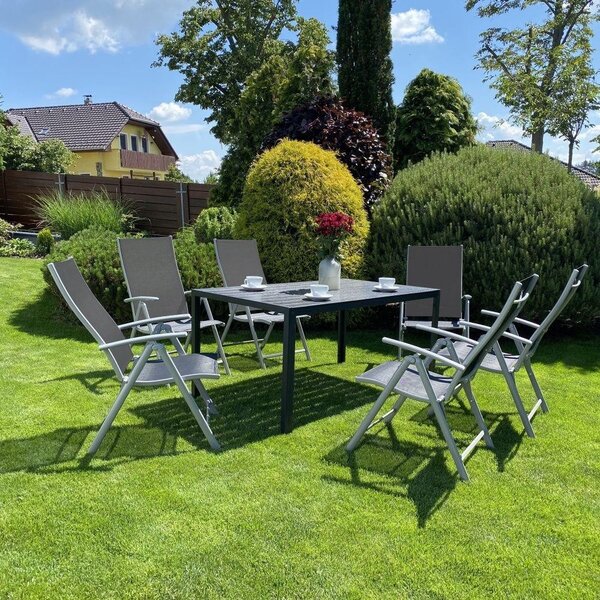 Set mobilier de grădină 7 piese VIKING L + LEONARDO