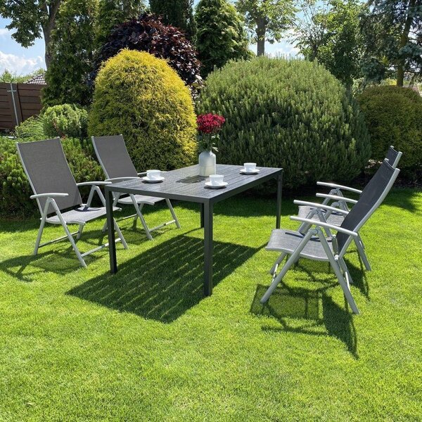 Set mobilier de grădină 5 piese VIKING L + LEONARDO