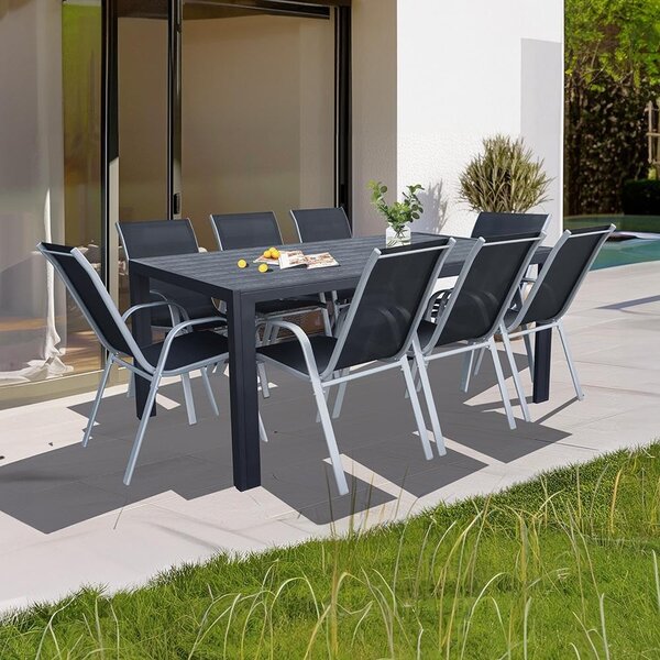 Set mobilier de grădină VIKING XL +8x ALINA