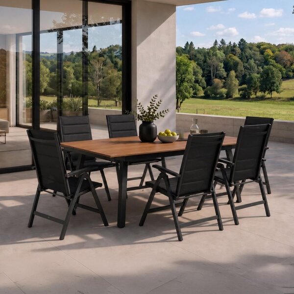 Set mobilier de grădină ODIN + 6× ISLA PLUS