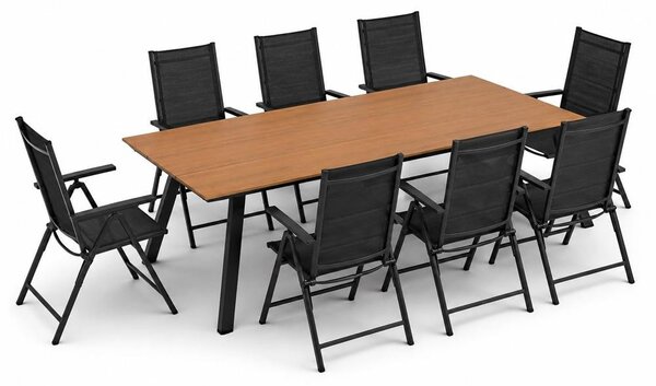 Set mobilier de grădină ODIN + 8x ISLA PLUS