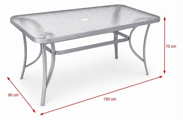 Set mobilier de grădină 10 piese Avenberg IBIZA