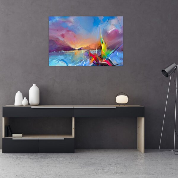 Tablou - Apus de soare (90x60 cm)