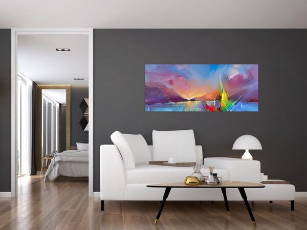 Tablou - Apus de soare (120x50 cm)