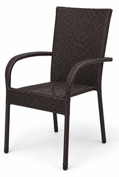 Set mobilier de grădină pentru dining AVENBERG TAVOLO maro