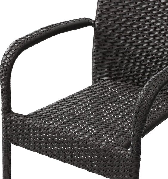 Set mobilier de grădină pentru dining AVENBERG TAVOLO maro