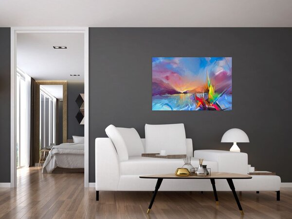 Tablou - Apus de soare (90x60 cm)