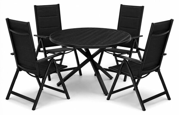 Set mobilier de grădină SIGRID + 4x ISLA PLUS