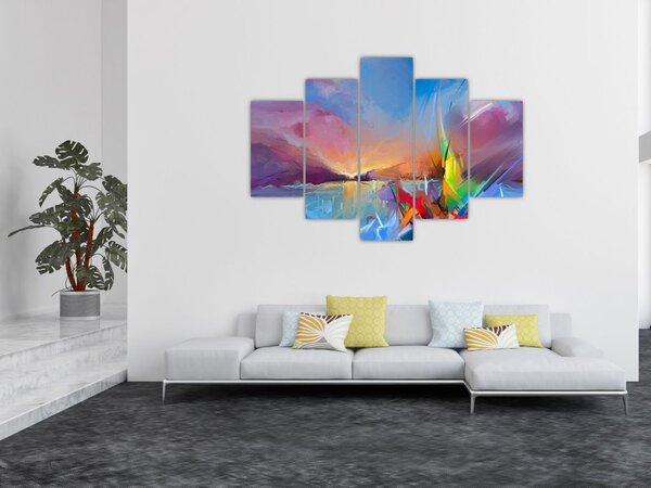 Tablou - Apus de soare (150x105 cm)