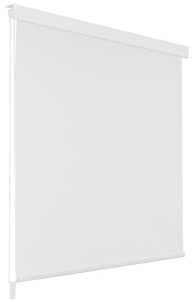 Jaluzea roletă de duș, alb, 160x240 cm